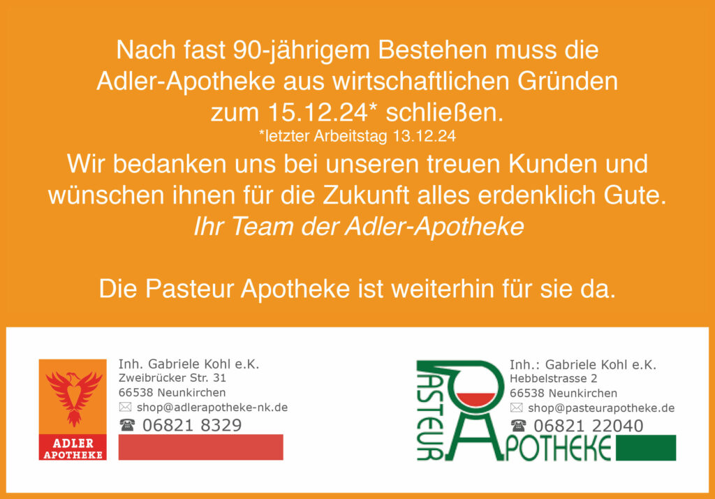 Adler Apotheke Neunkirchen